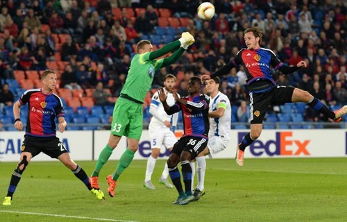 Базель - Белененсеш 1:1. Леал