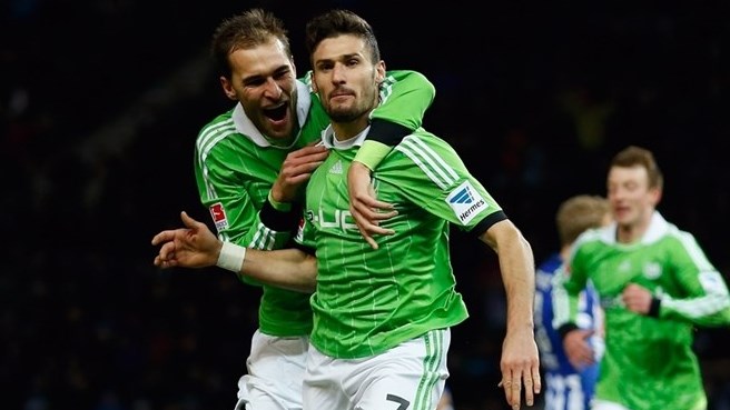 Дармштадт 98 - Вольфсбург 0:1 Калиджури