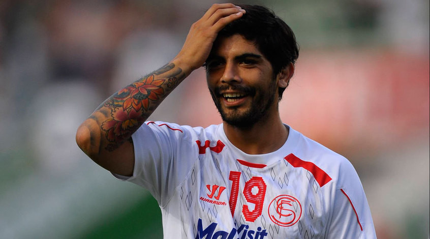 Севилья - Хетафе 3:0. Эвер Банега