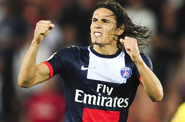 ПСЖ - Сент-Этьен 2:0. Кавани