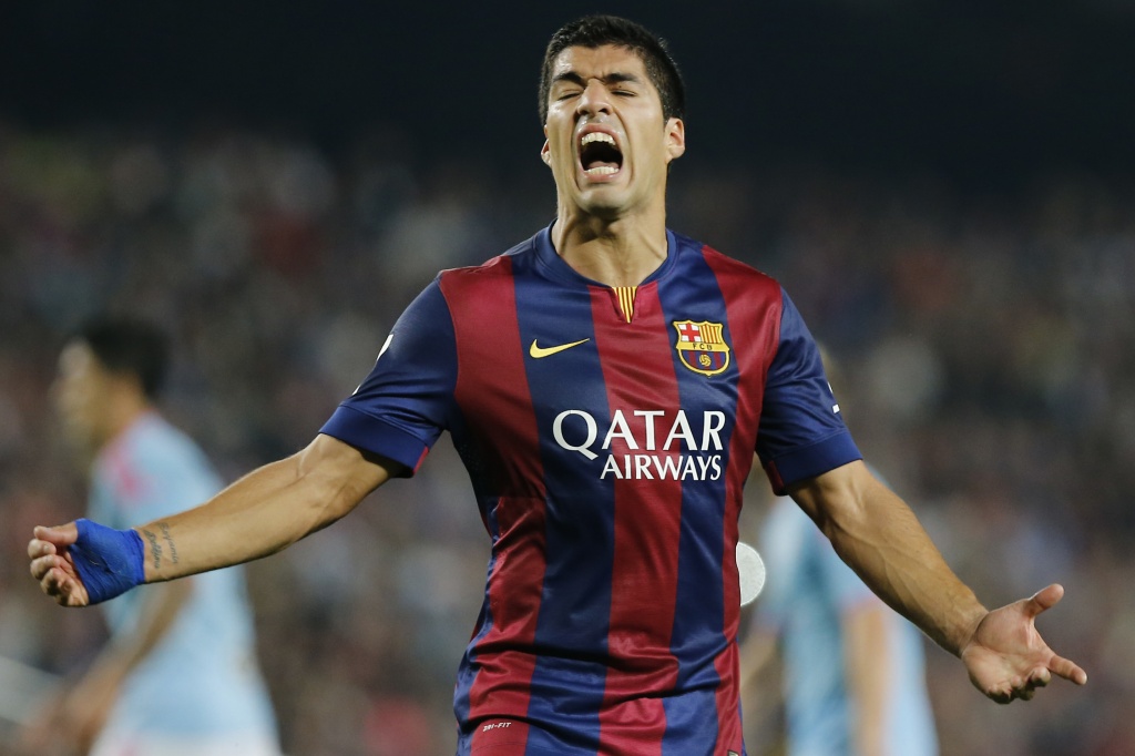 Барселона - Эйбар 2:1. Второй гол Суареса