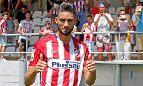 Атлетико - Валенсия 2:0. Гол Феррейры-Карраско