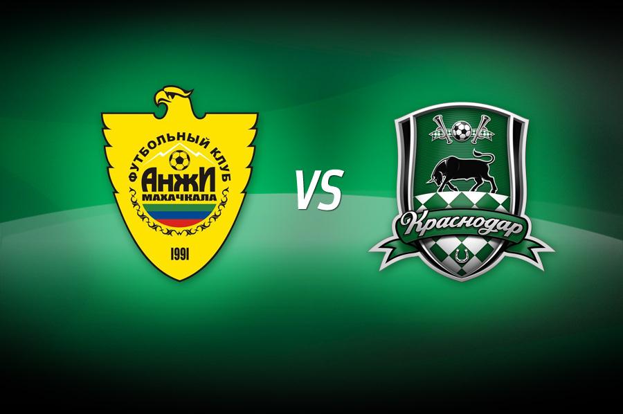 Краснодар - Анжи. Обзор матча