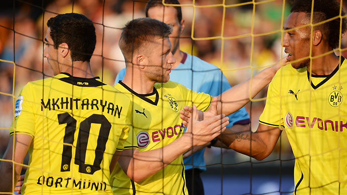 Боруссия Дортмунд - Падерборн 7:1 Мхитарян
