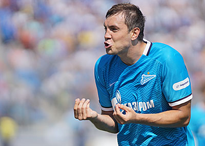 Зенит - Тосно 4:0. Дзюба (дубль)