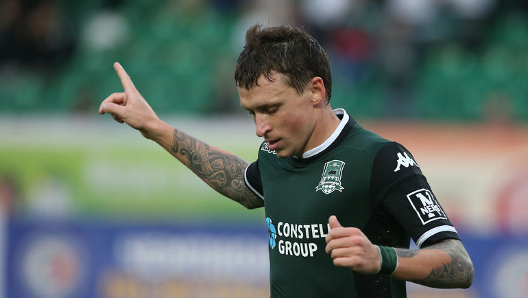 Краснодар - Анжи 1:0. Мамаев (пенальти)