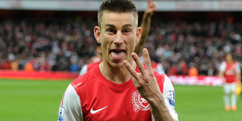 Суонси - Арсенал 0:2 Гол Косельни